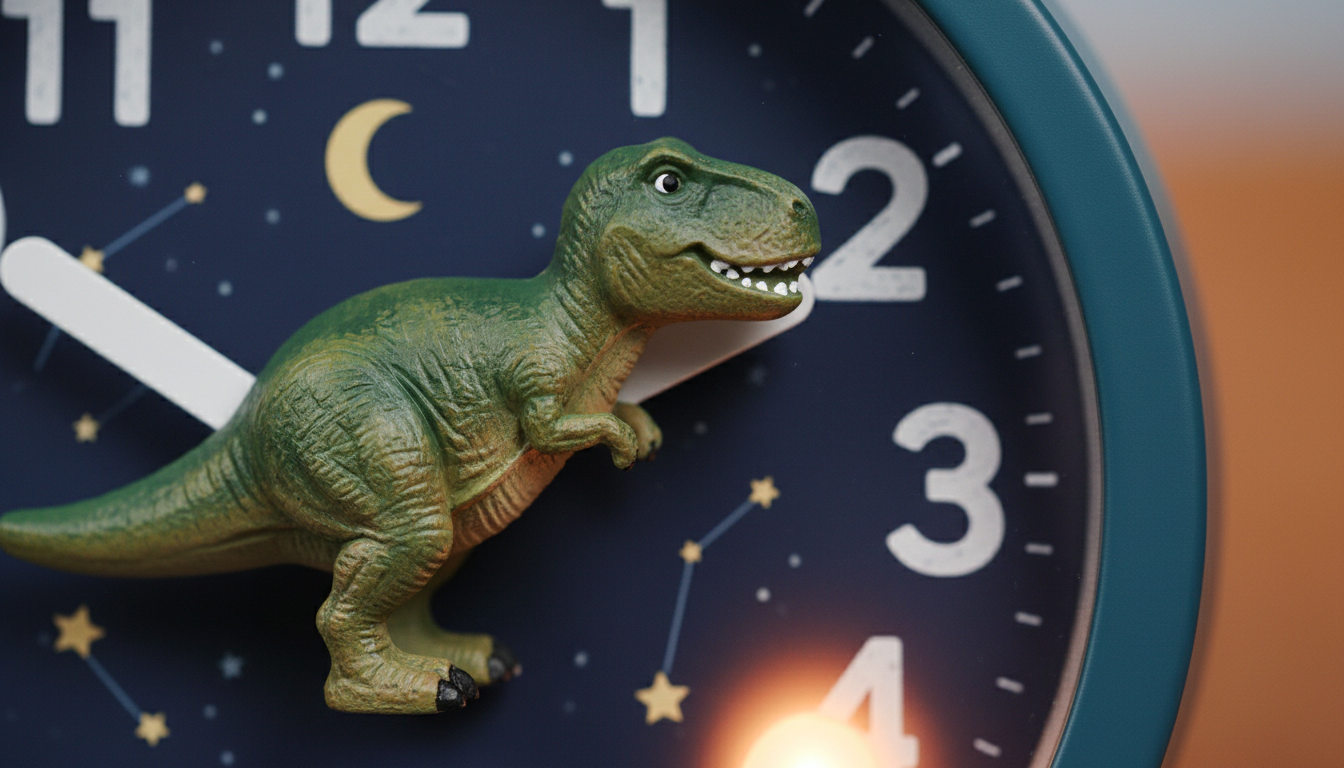 Gros plan sur les grands chiffres en relief, facilitant la lecture pour les petites mains.