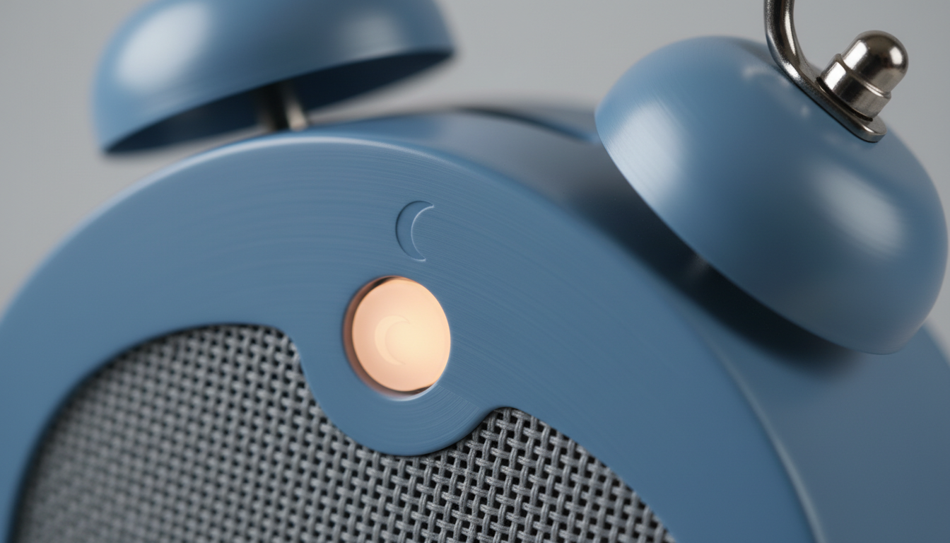 Gros plan sur le cadran en silicone doux, indiquant l'heure avec des chiffres clairs.