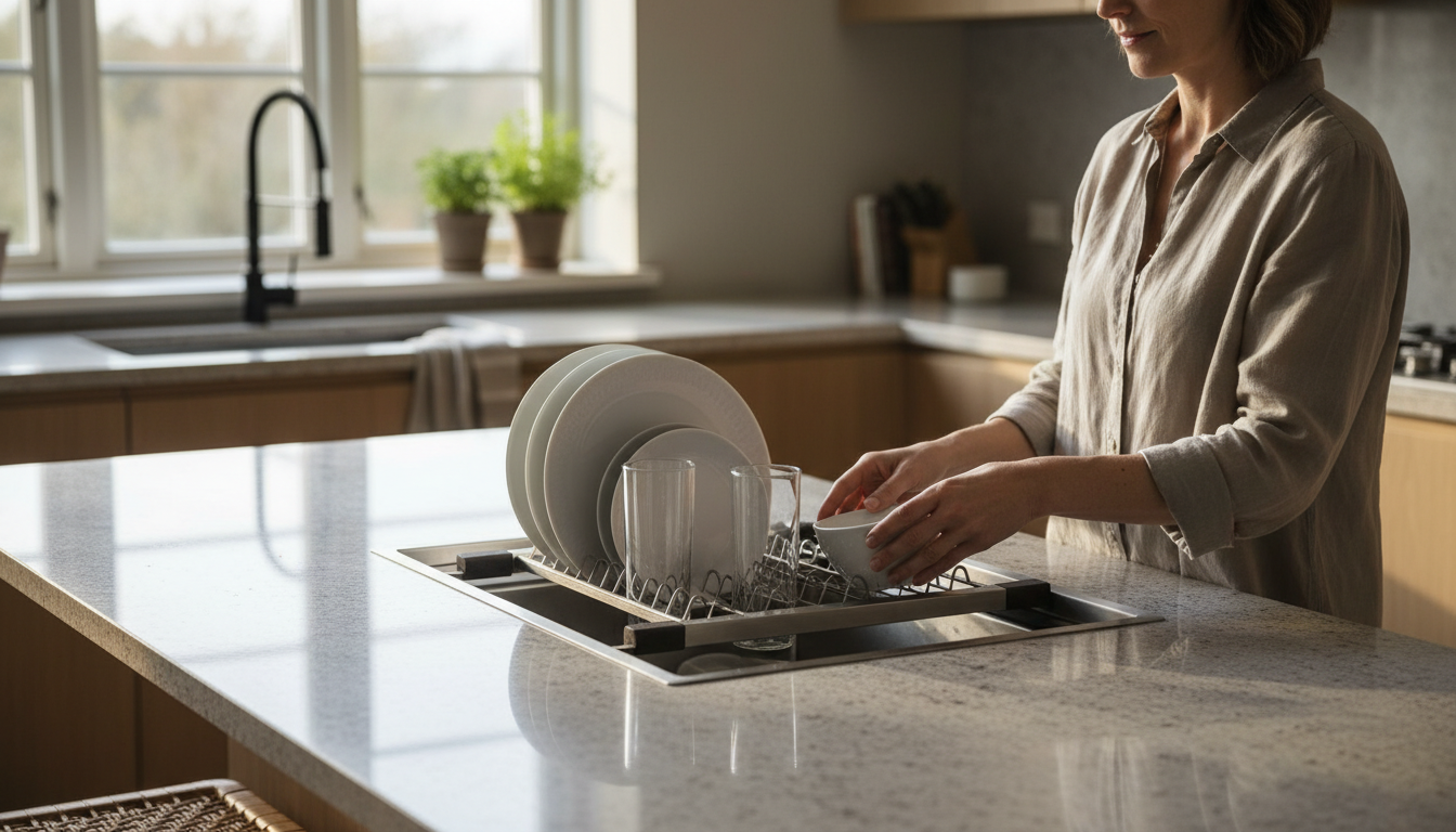 Égouttoirs premium pour cuisines design - ambiance