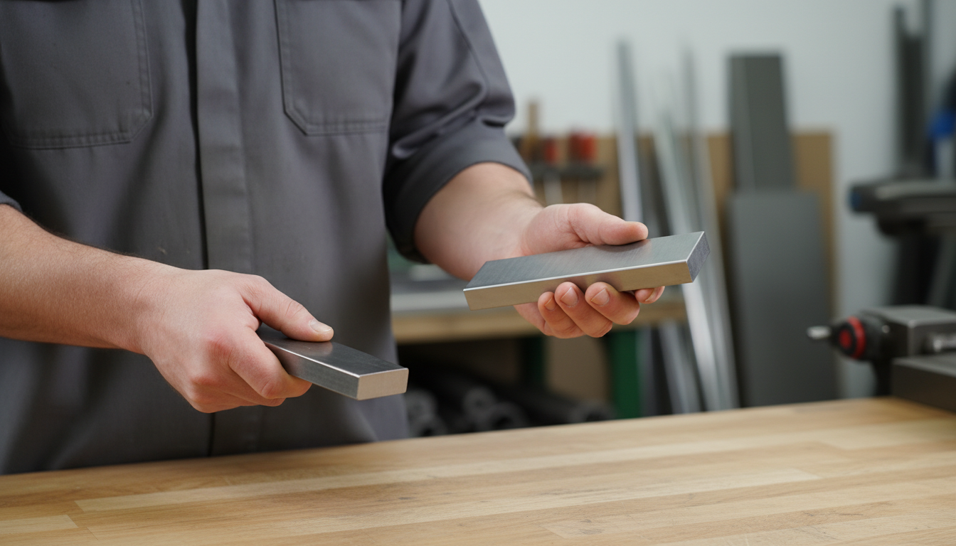 Différence entre acier inoxydable et aluminium - tutorial