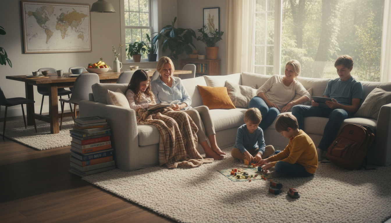 Recommandations pour familles nombreuses - ambiance