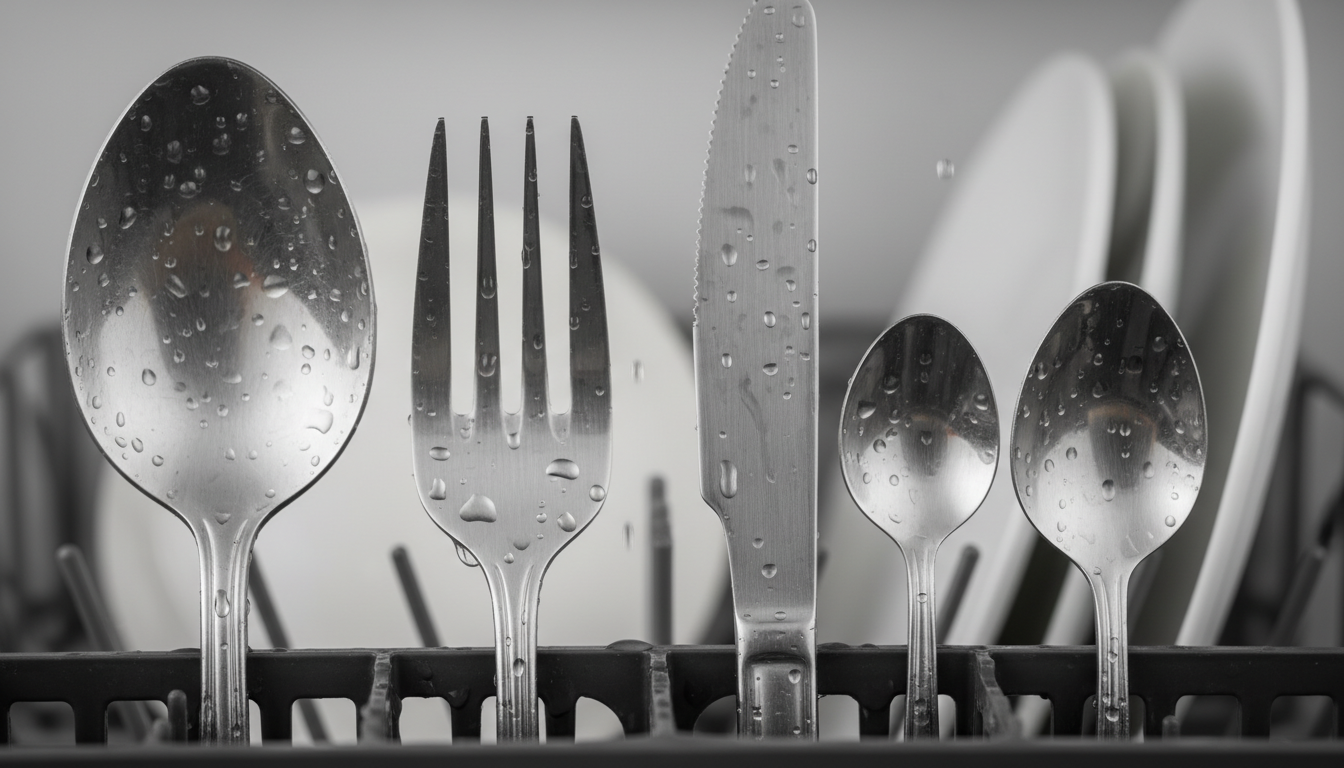 Difficile de sécher les couverts : solutions pratiques - detail