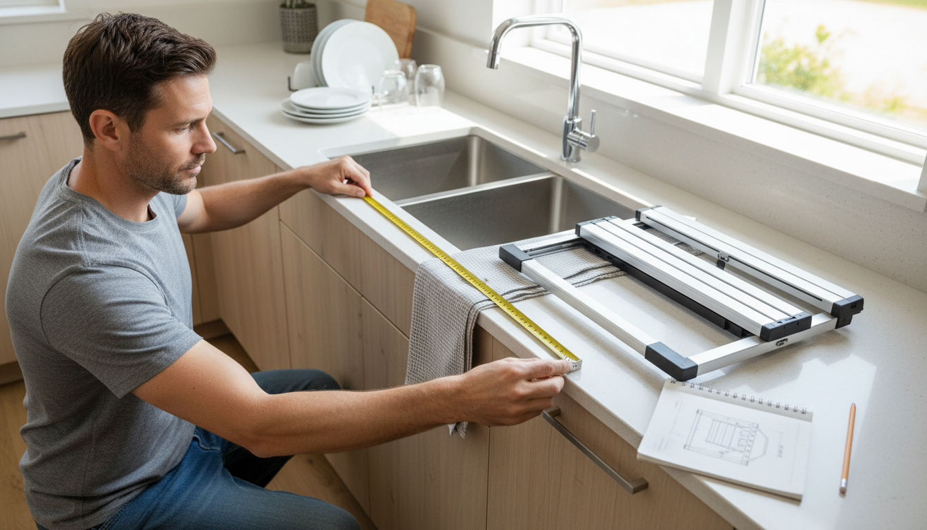 Comment ajuster un égouttoir extensible - decor