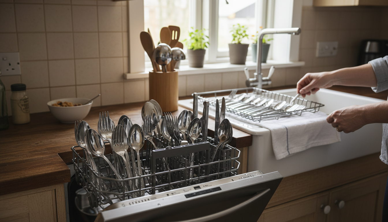 Difficile de sécher les couverts : solutions pratiques - decor