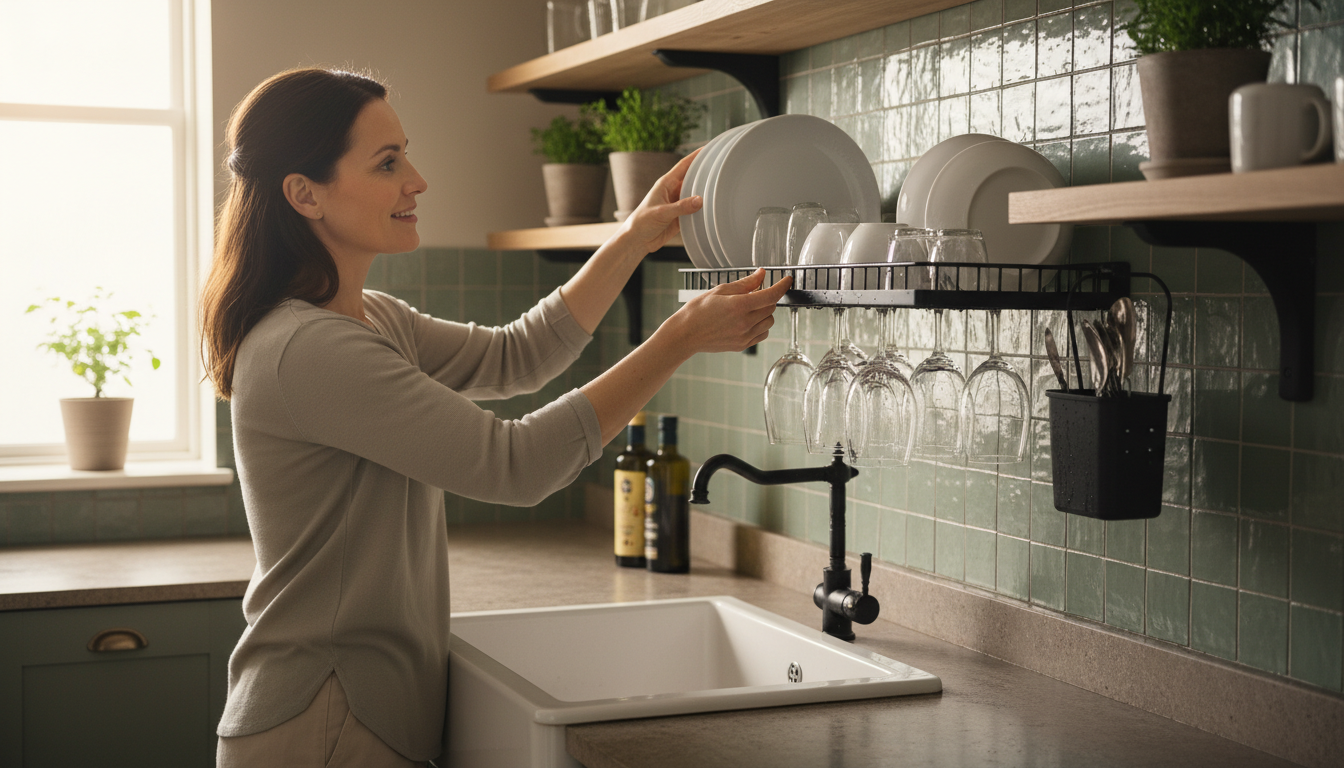 Retours d'expérience sur l'utilisation d'un égouttoir mural - ambiance