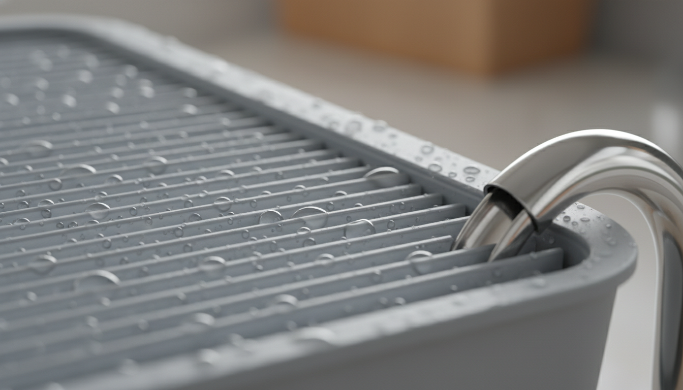 Comment utiliser un égouttoir pour optimiser l'espace - detail