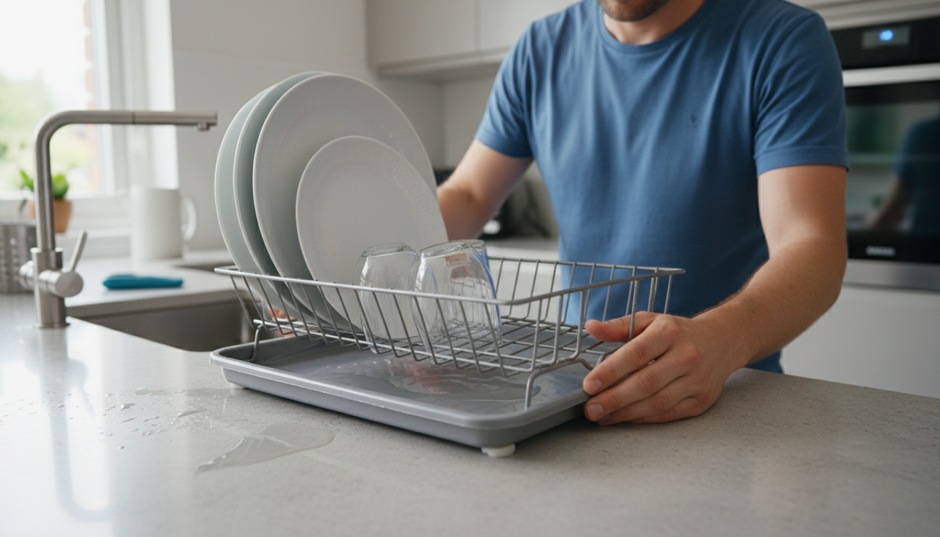 Égouttoir instable : comment le stabiliser - lifestyle