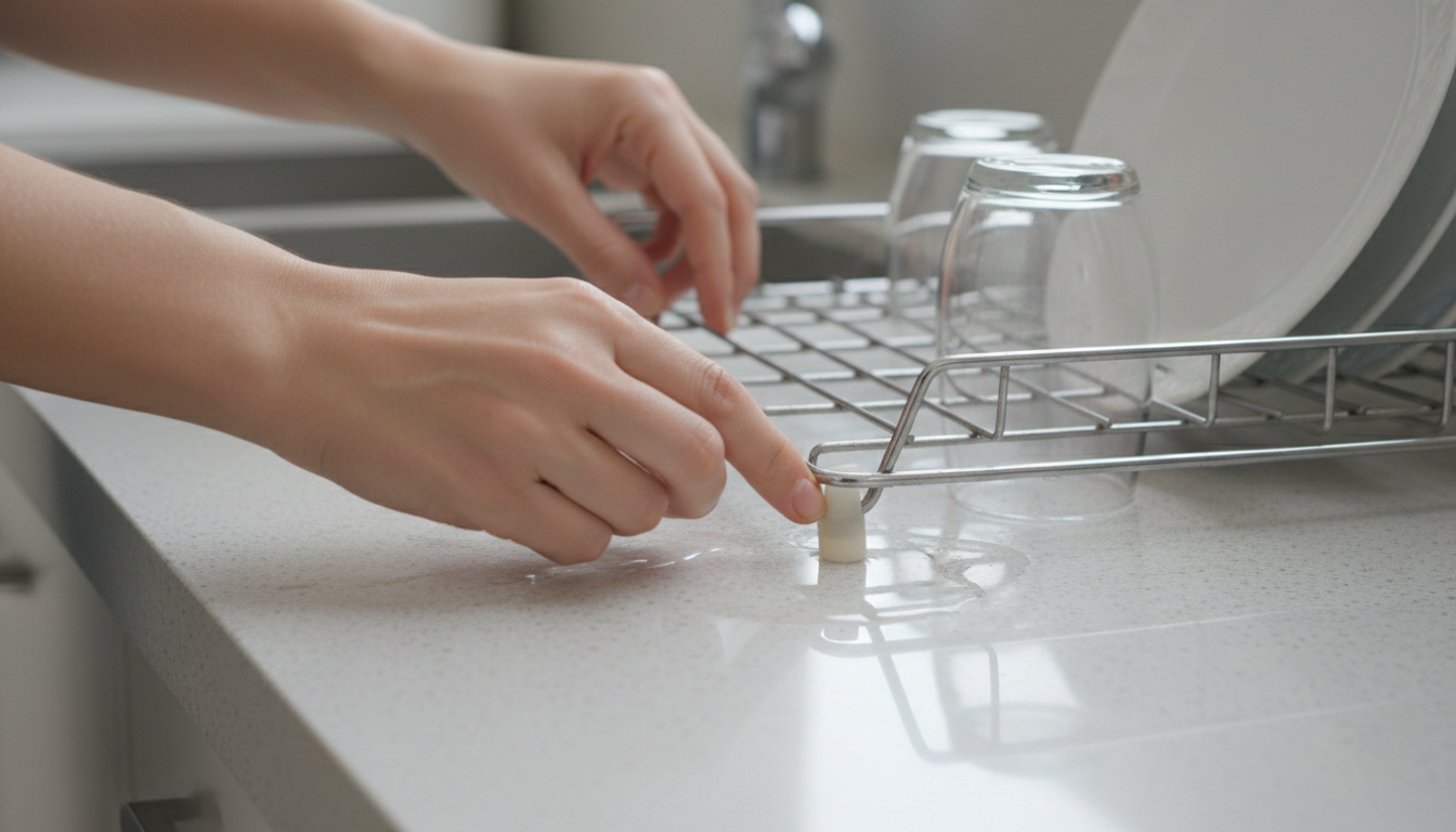 Égouttoir instable : comment le stabiliser - tutorial