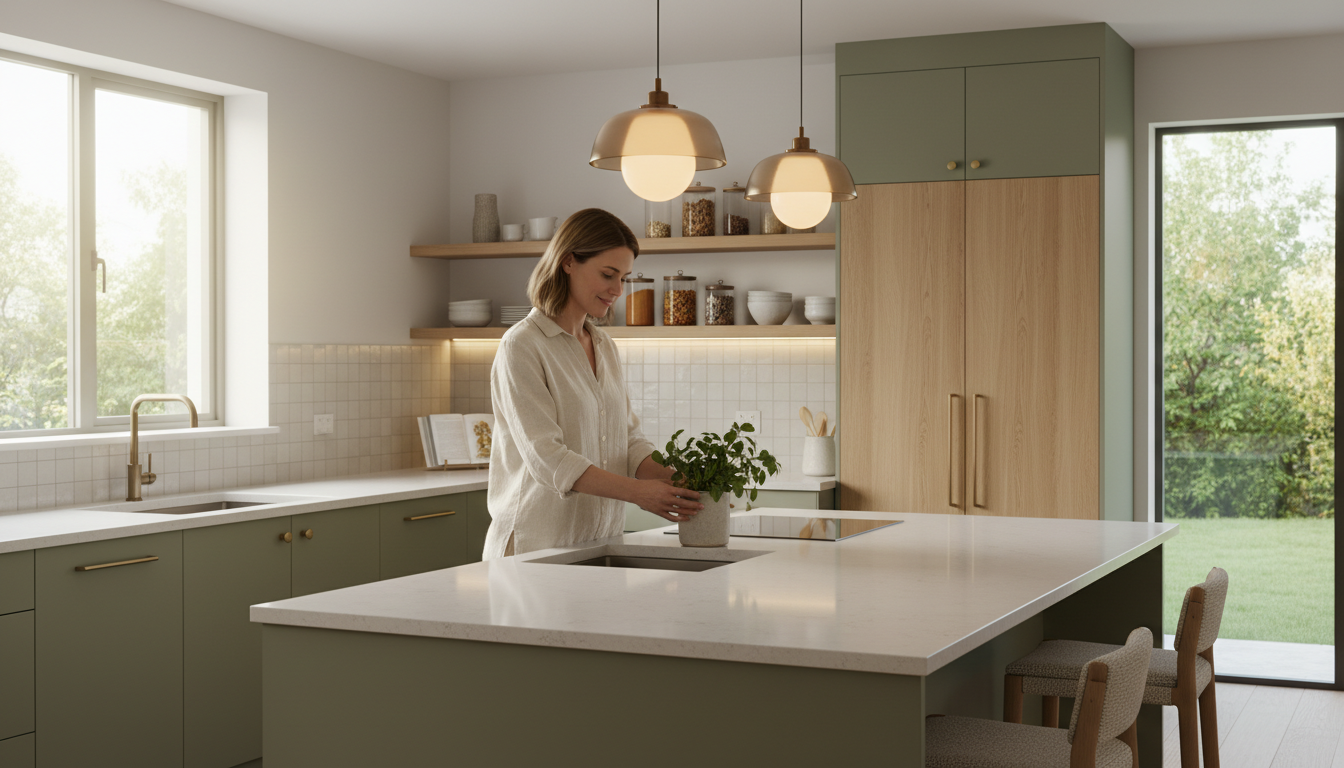 Tendances déco pour cuisine moderne et pratique - ambiance