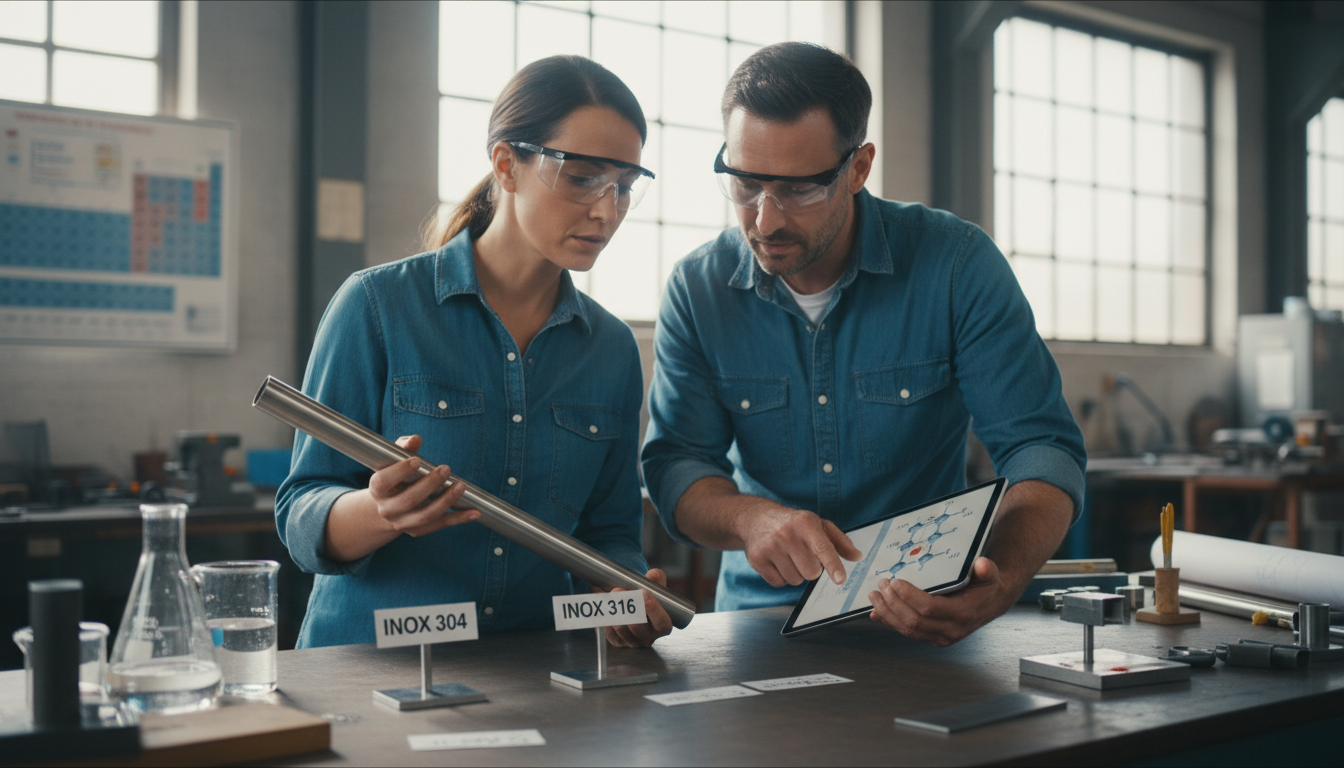 Différence entre inox 304 et 316 - lifestyle