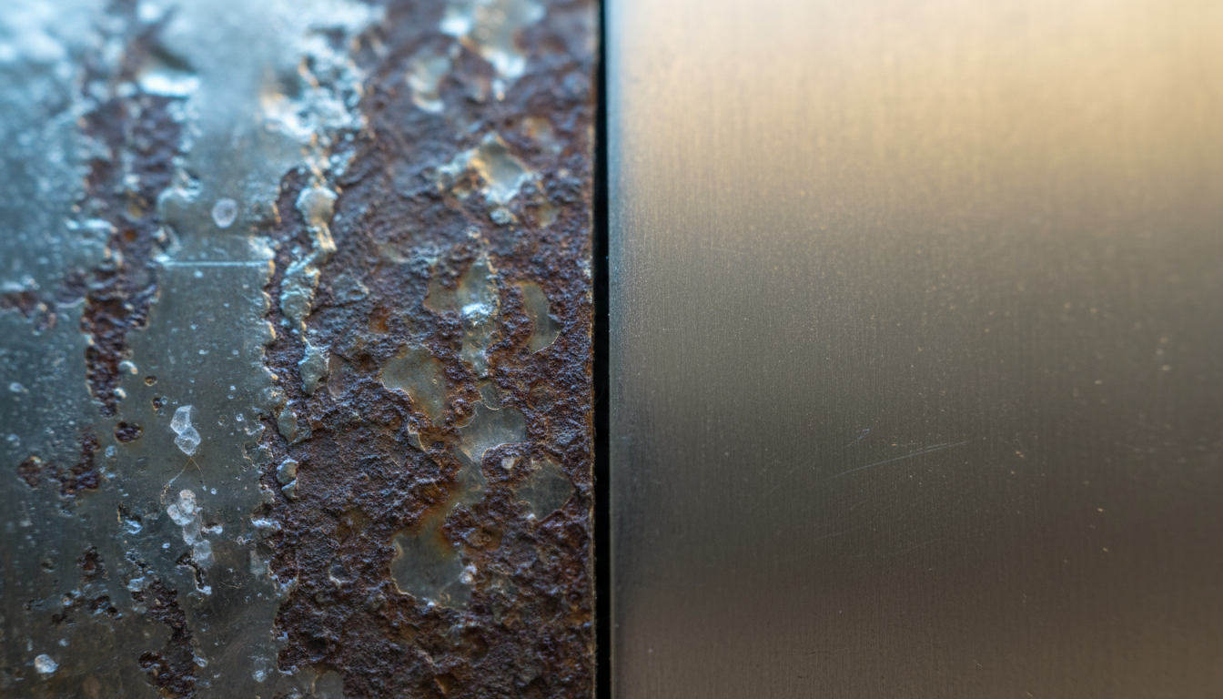 Différence entre inox 304 et 316 - detail