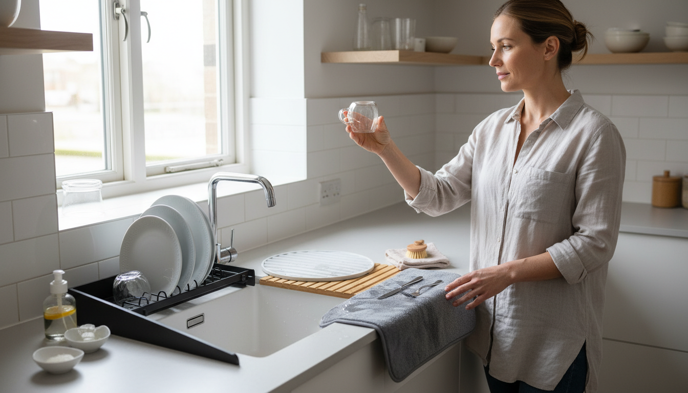 Options d'égouttoirs pour vaisselle anti-calcaire - decor