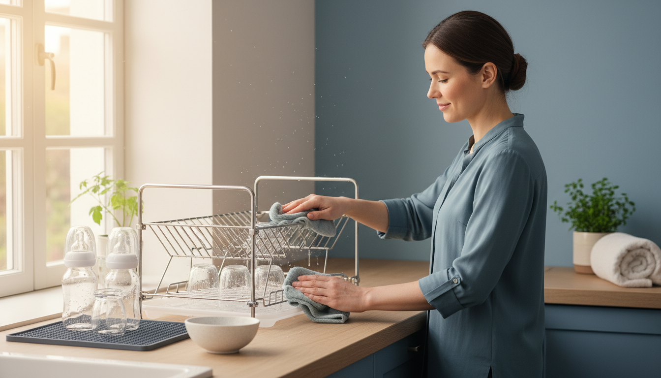 Nettoyage fréquent : égouttoirs faciles à entretenir - ambiance