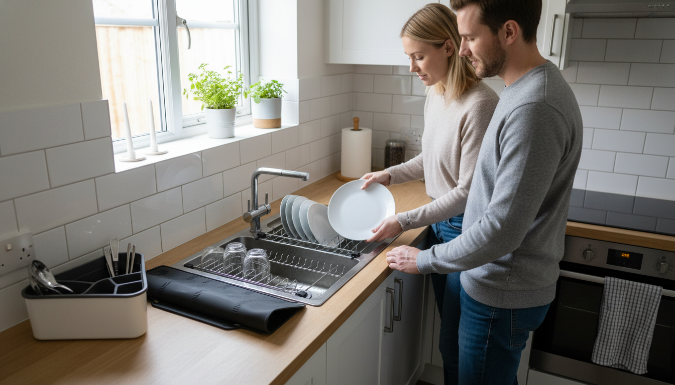 Meilleurs égouttoirs pour petites cuisines - lifestyle