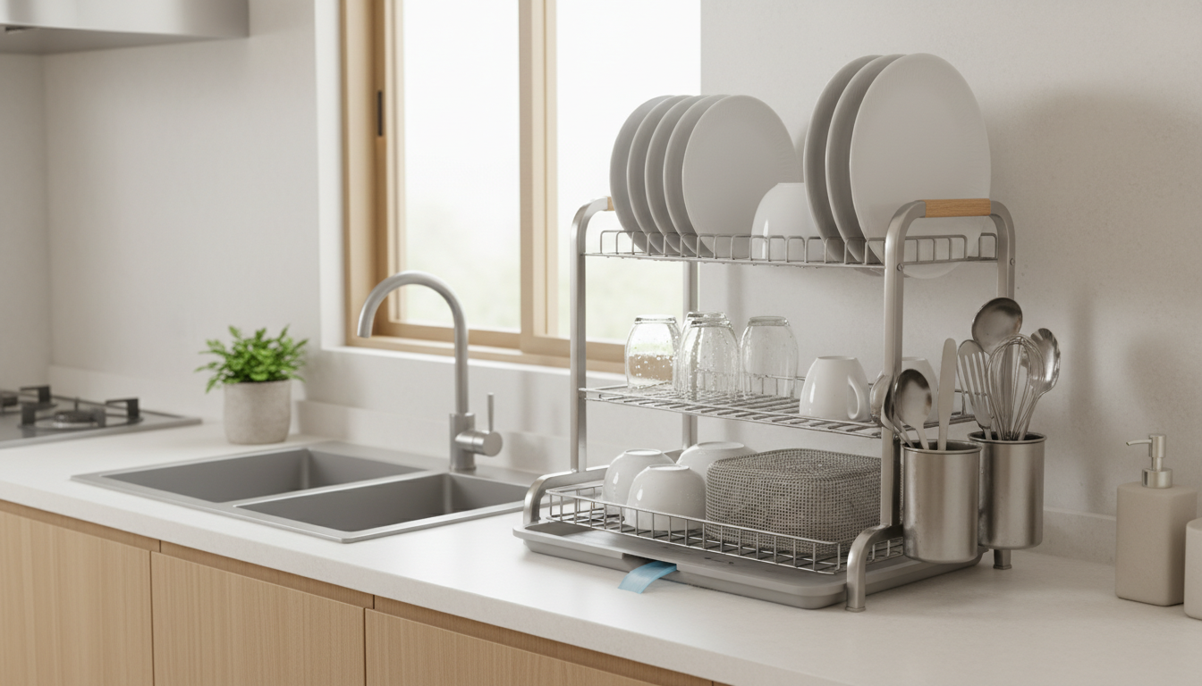 Difficile d'organiser : égouttoirs étagés pour plus d'ordre - decor