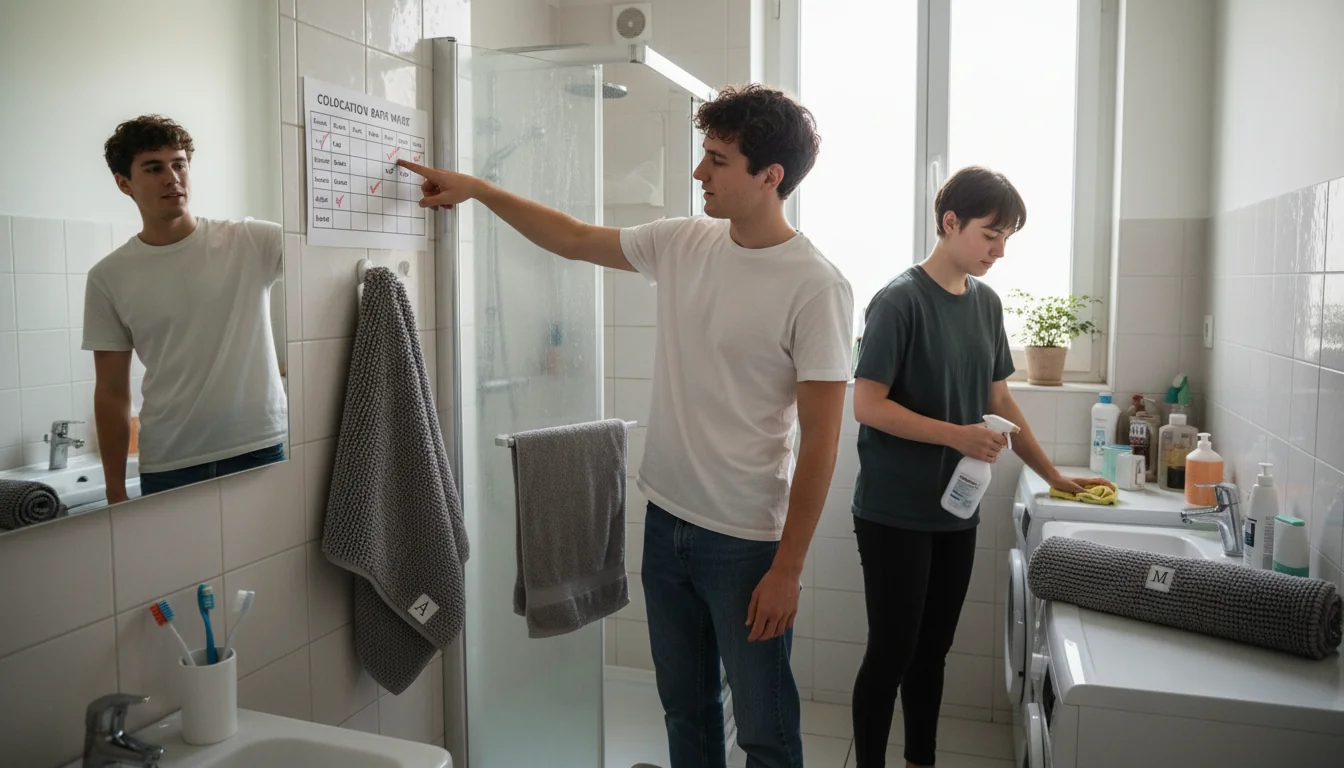 Badteppich Hygiene in der WG: einfache Regeln - lifestyle