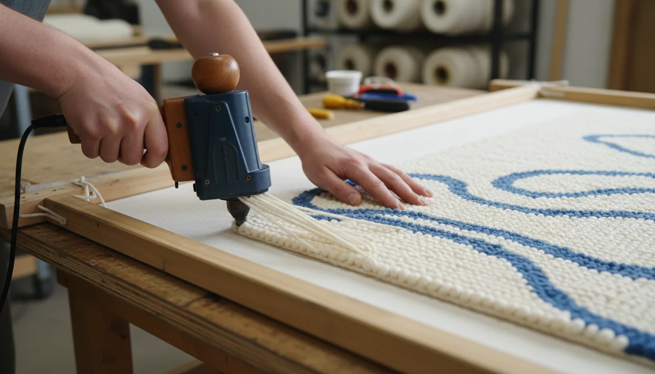 Tufted Weaving: Principle, Advantages, and Finishes - detail