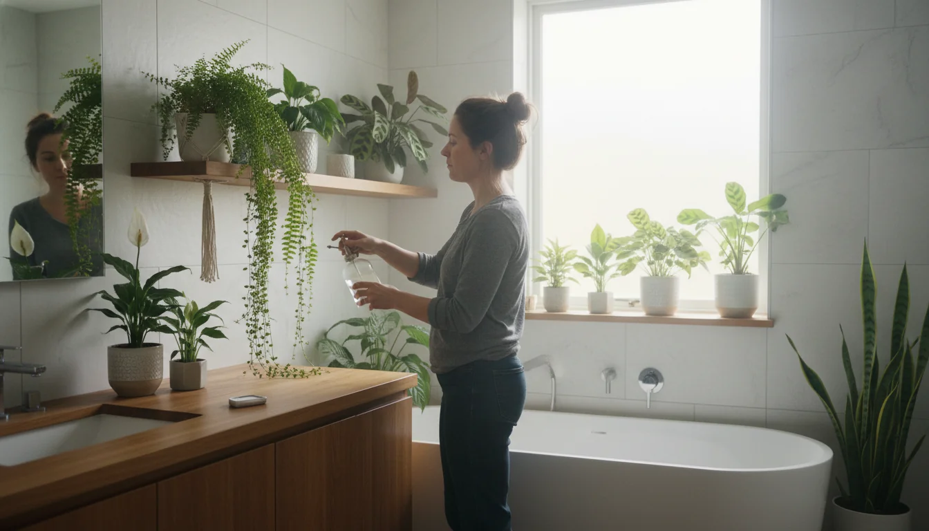 Plantes qui aiment l’humidité pour une salle de bain saine - decor