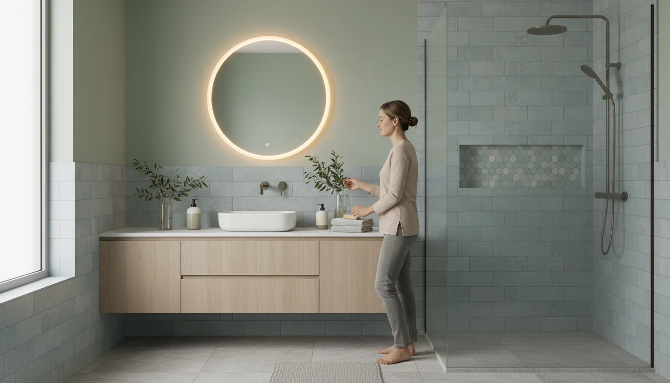 Couleurs salle de bain 2025: palettes apaisantes et trendy - decor