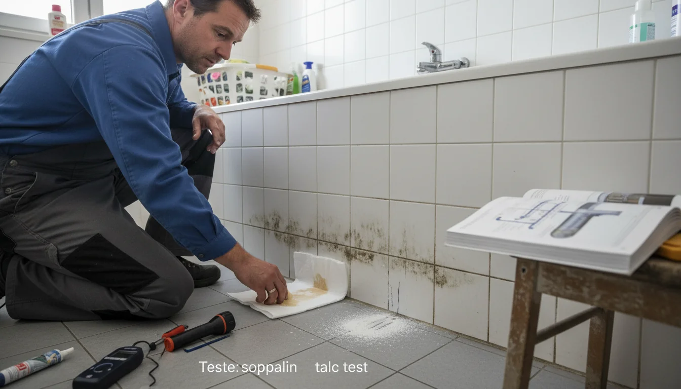 Taches d’humidité au pied de la baignoire qui reviennent - decor