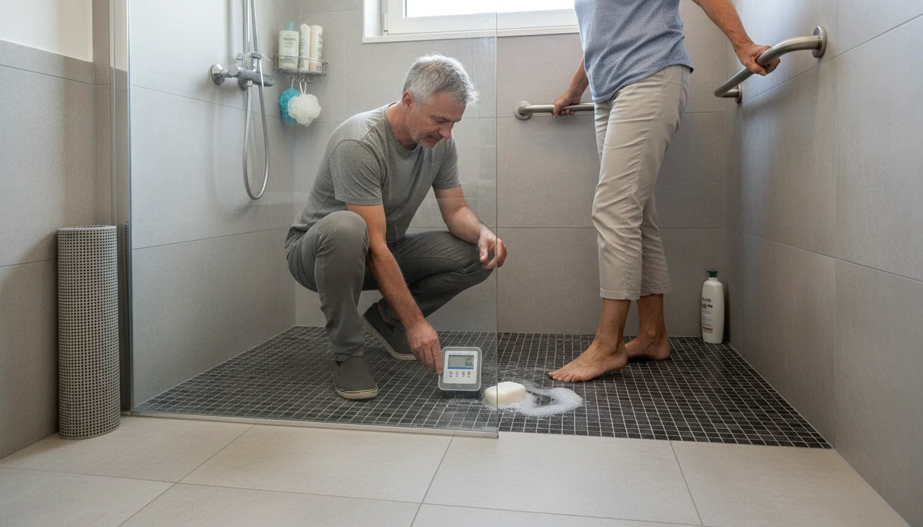 Sécuriser une douche italienne: solutions antiglisse efficaces - decor