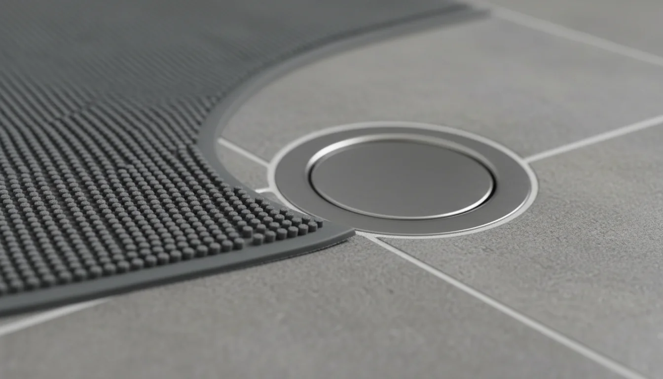 Walk-In Shower Bath Mat Cut to Fit (Cutouts) - decor