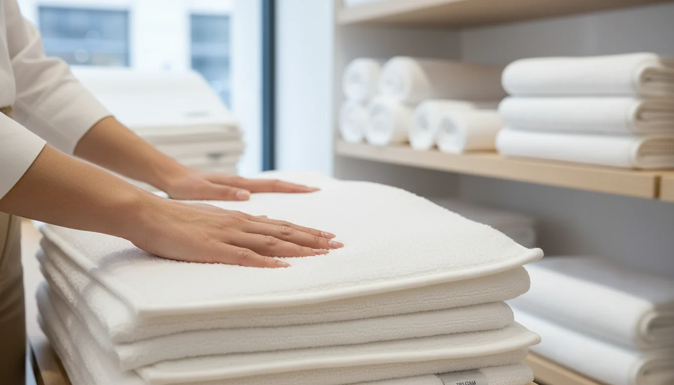 Alfombrillas de baño blancas fáciles de mantener para alquileres de Airbnb - detail