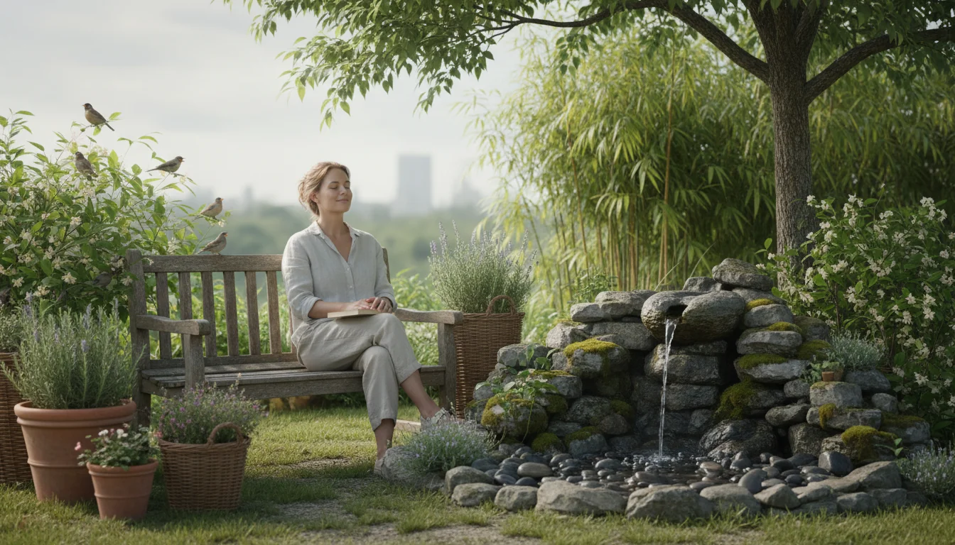 Son, oiseaux, eau : créer une ambiance apaisante au jardin - lifestyle