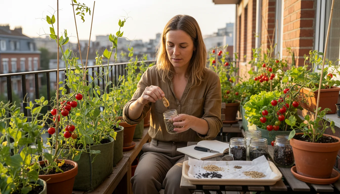 Récolter et conserver ses graines au balcon : guide débutant - lifestyle