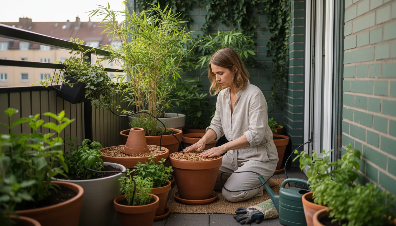 Arrosage en vacances : ollas, goutte-à-goutte et astuces balcon - lifestyle