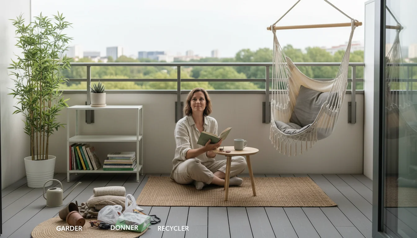 Balcon minimaliste : désencombrer pour un esprit serein - decor