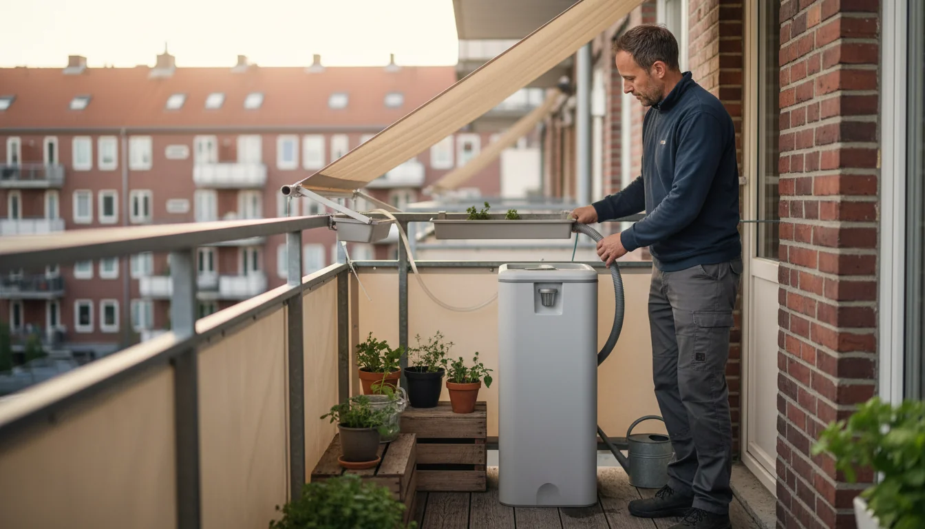 Récupérer l’eau de pluie en appart: solutions compactes - lifestyle