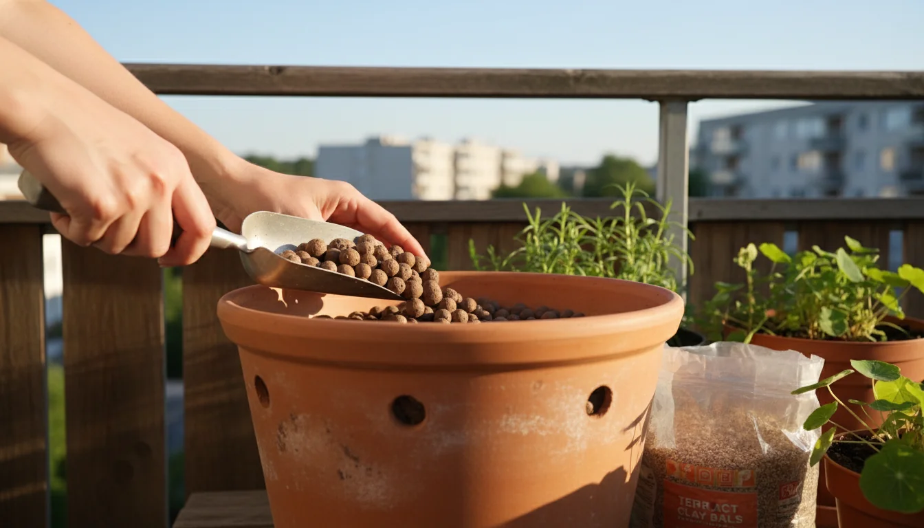 Capucines en pot: fleurs comestibles et utiles au balcon - tutorial