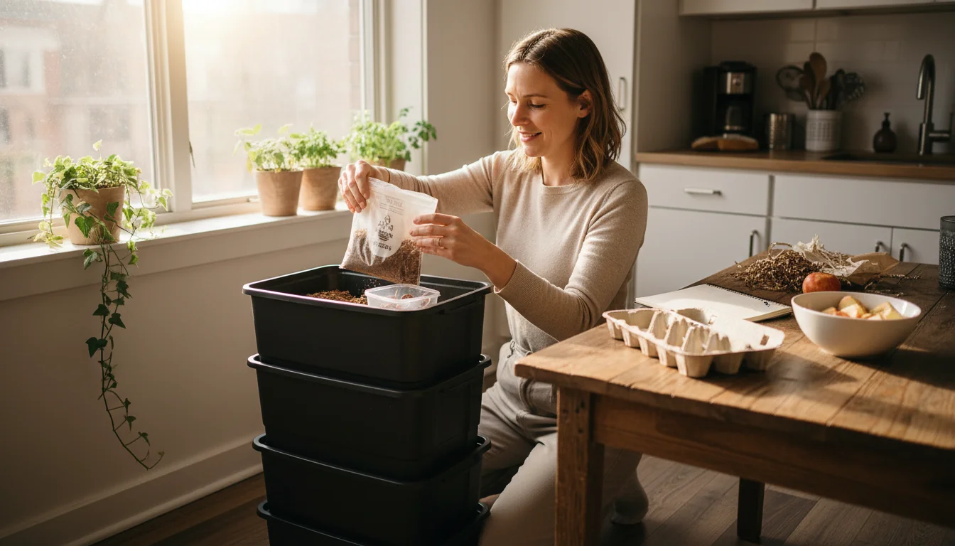 Lombricomposteur d’appartement: guide pour débutants - lifestyle