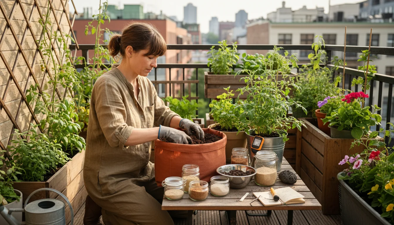 Terreau urbain: le mélange idéal pour bacs et pots - decor
