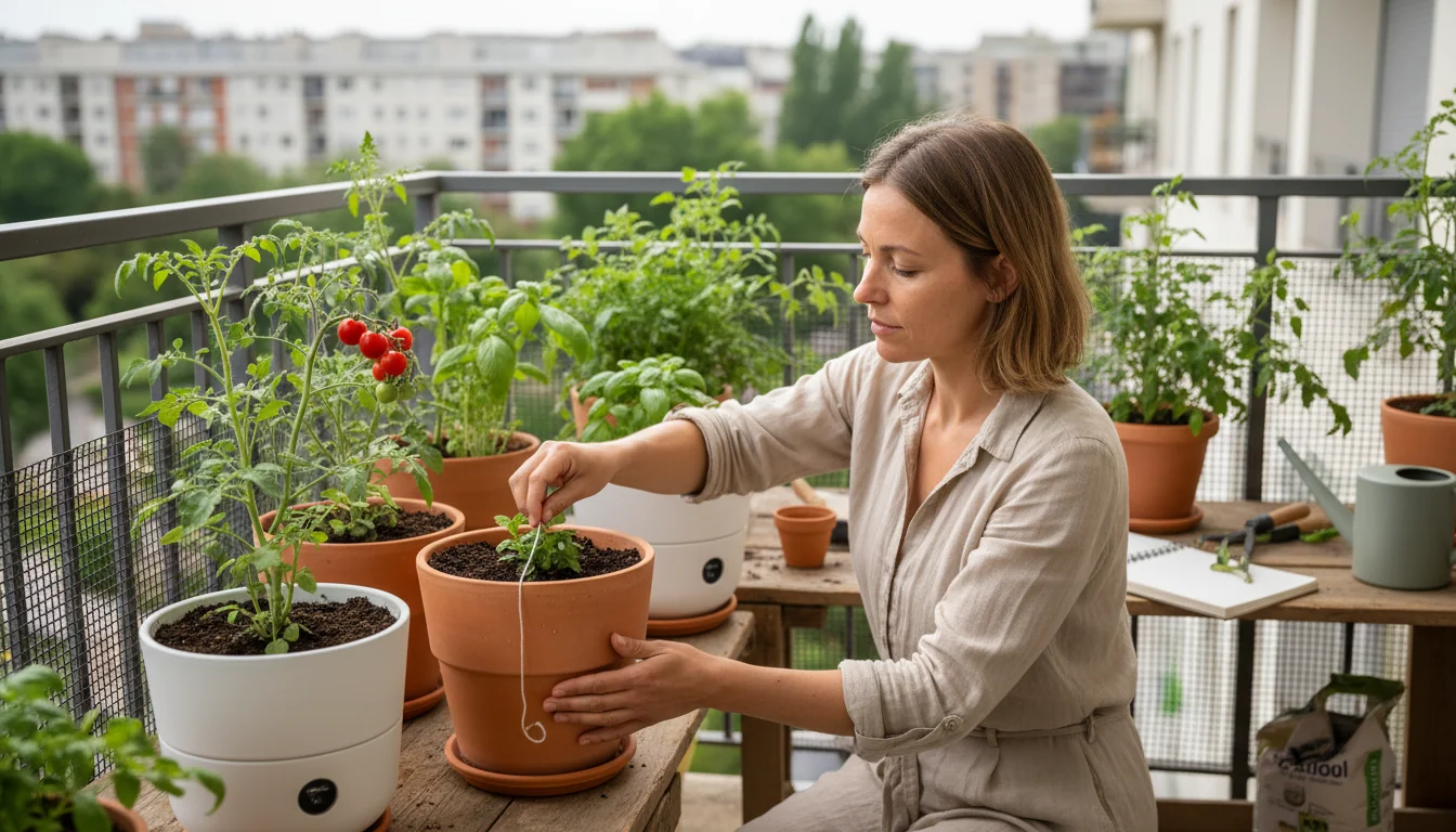 Pots à réserve d’eau: moins d’arrosage, plantes heureuses - decor