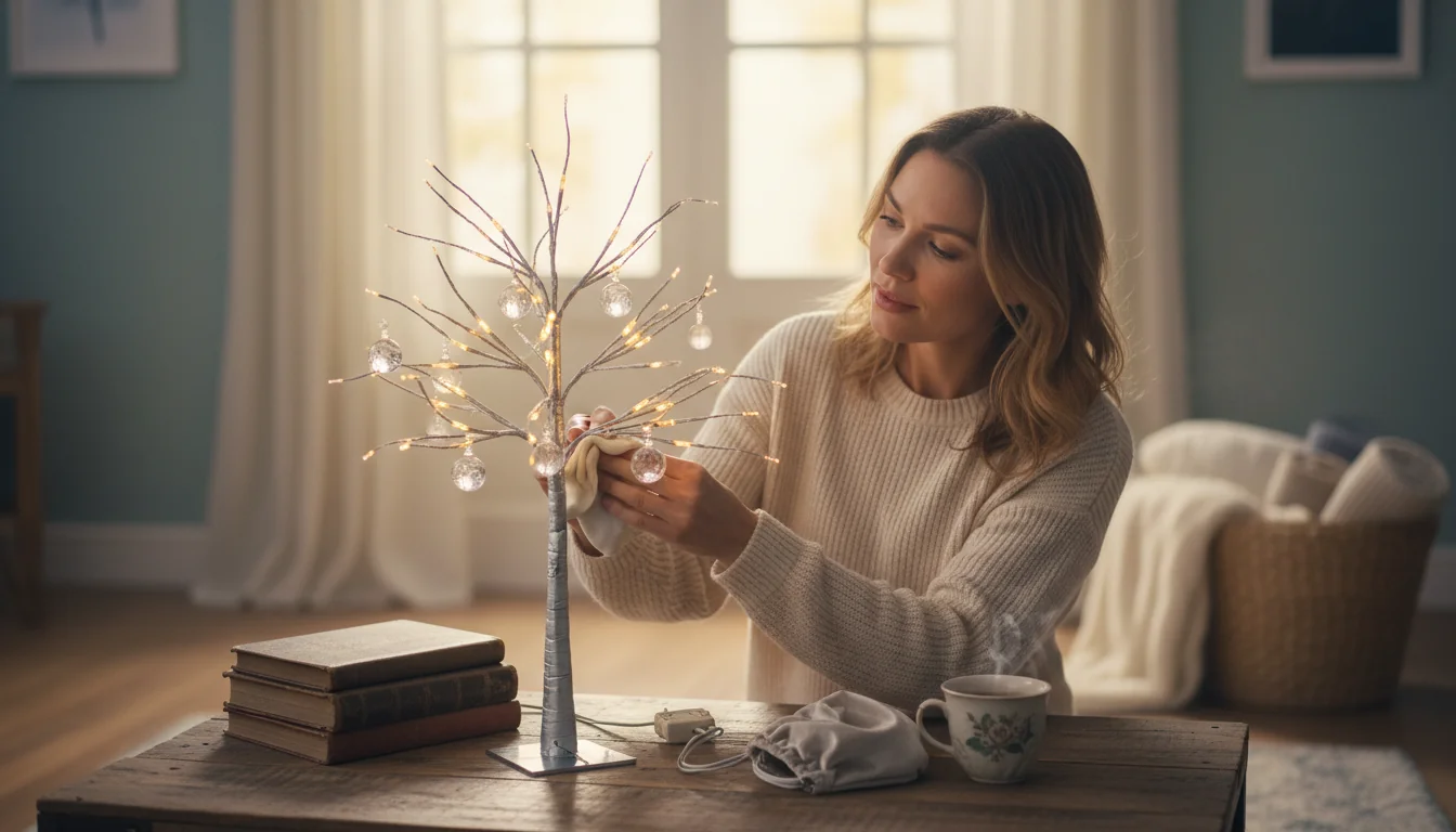 Entretien: dépoussiérer et ranger son arbre lumineux - ambiance