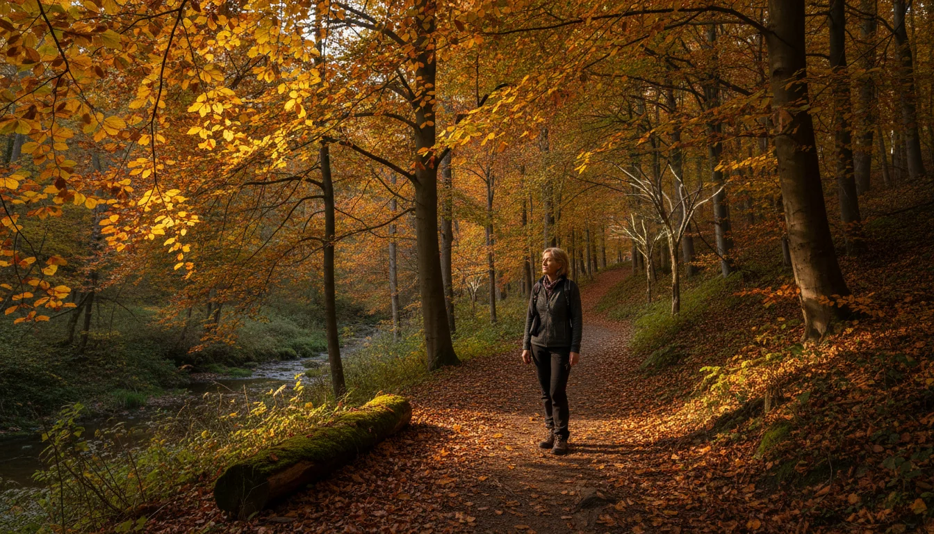 Balade botanique: inspirations d’arbres lumineux feuillus - decor