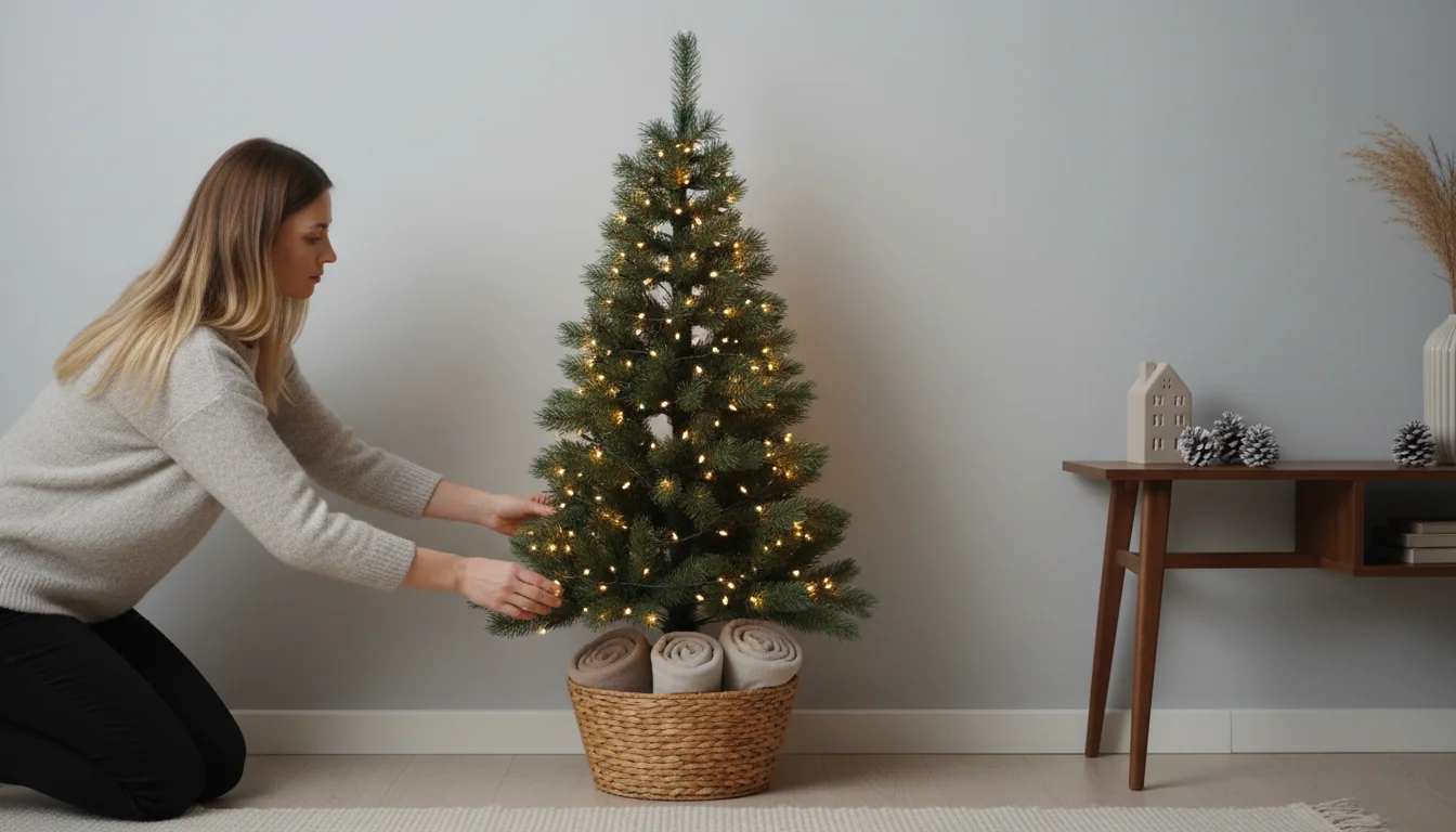 Petit espace: choisir un arbre lumineux gain de place - tutorial