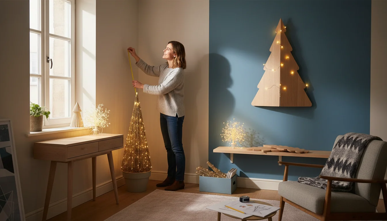 Petit espace: choisir un arbre lumineux gain de place - decor