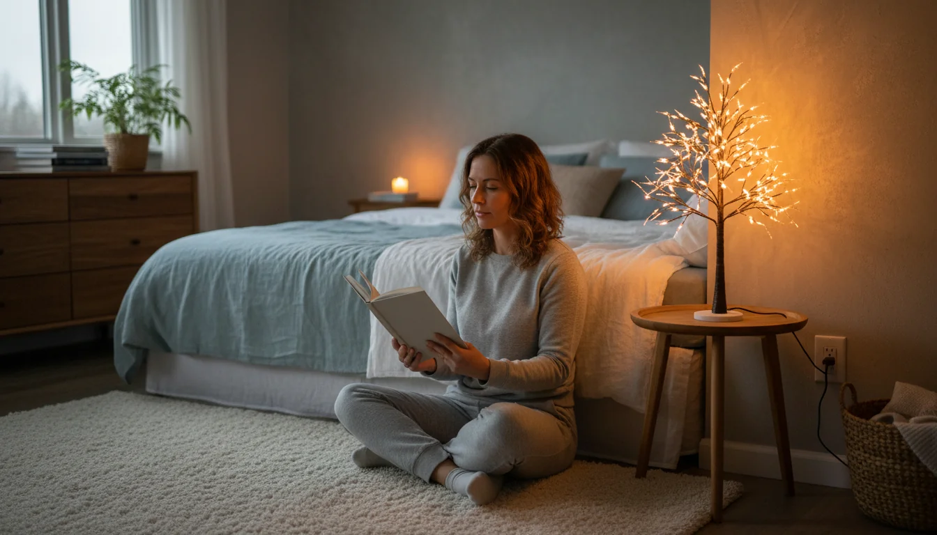 Arbre lumineux chambre: ambiance apaisante et sûre - lifestyle