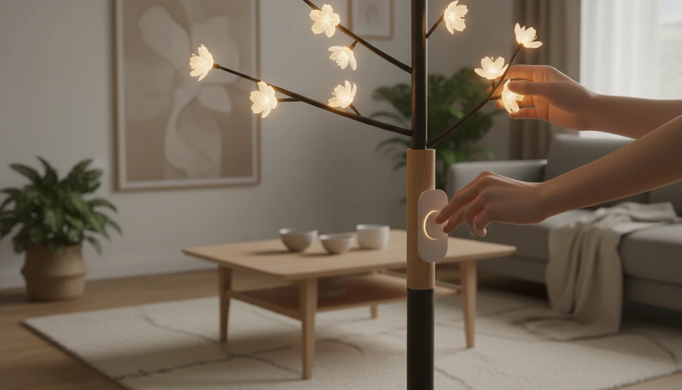 Style Japandi: arbres lumineux pour une zenitude douce - tutorial
