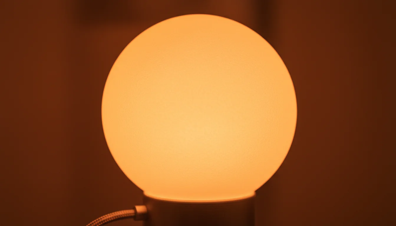 Lumière et bien-être: un arbre lumineux pour décompresser - detail
