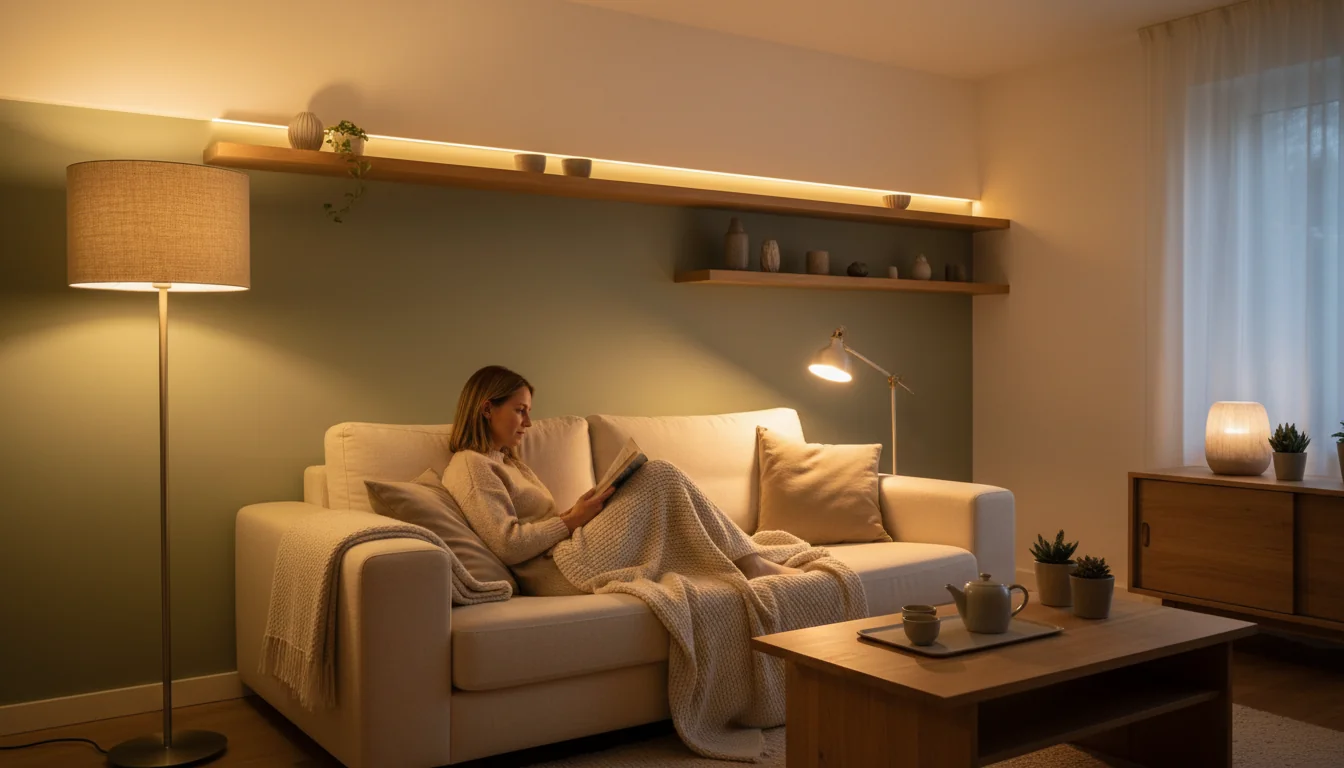 Quelle température de couleur choisir pour un salon zen - lifestyle