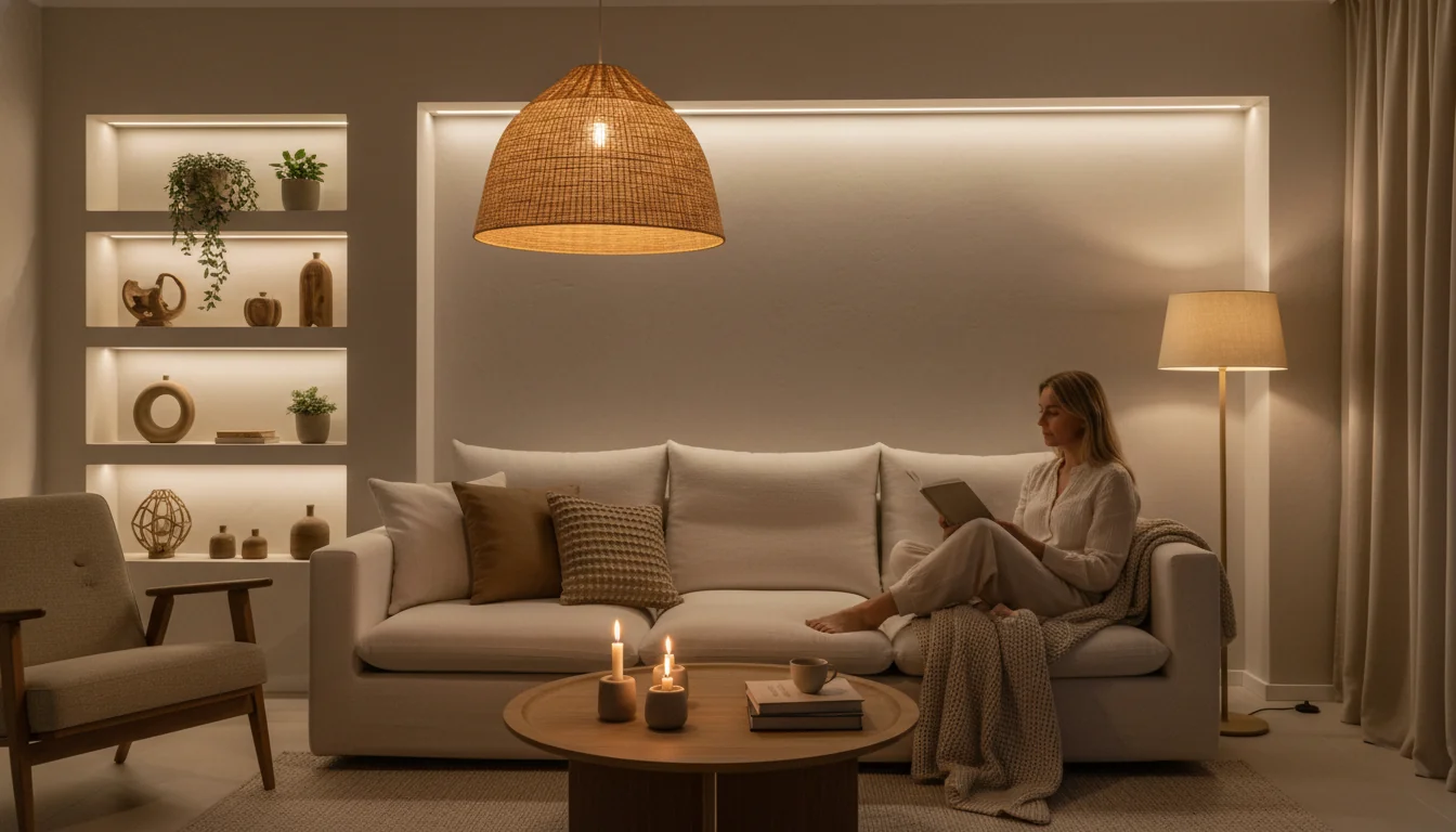 Quelle température de couleur choisir pour un salon zen - decor