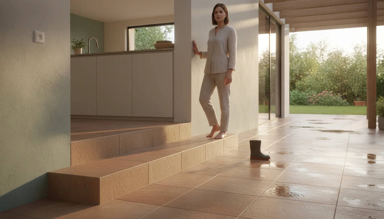 Norme R10/R11: antiglisse carrelage, à quoi ça sert - ambiance