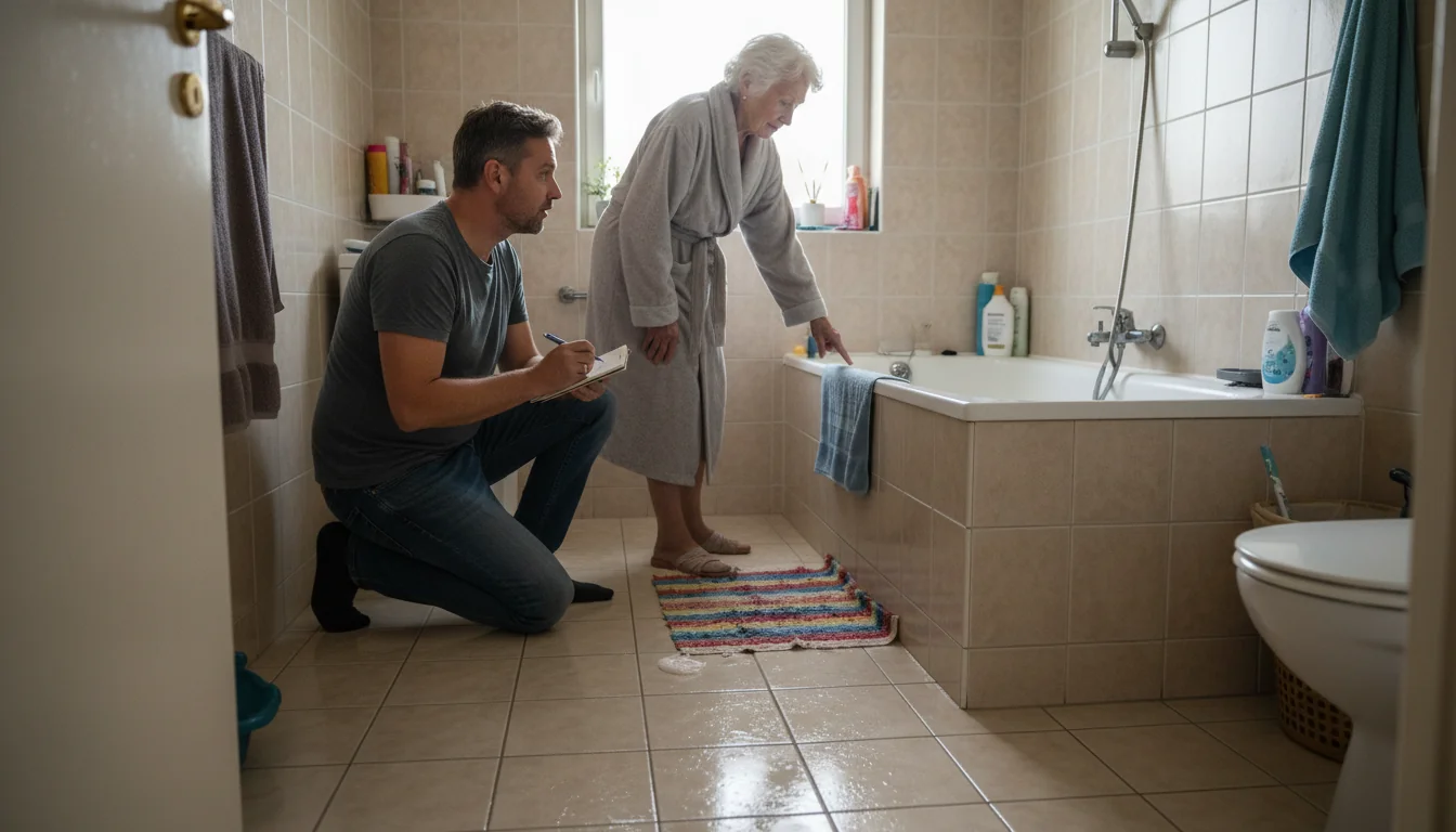 Avant/Après: sécuriser la douche d’un parent âgé chez soi - lifestyle