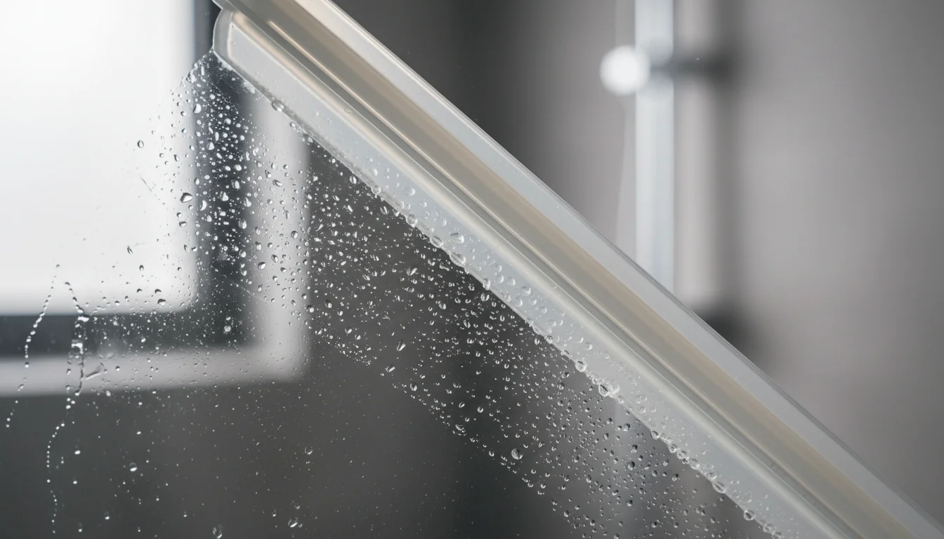 Entretien hebdomadaire de la douche: planning réaliste - detail