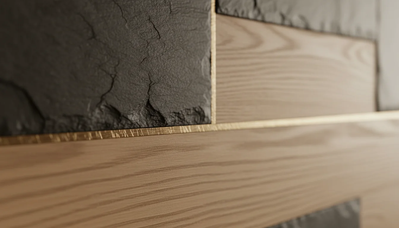 Couleurs et matières pour une salle de bain noire réussie - detail