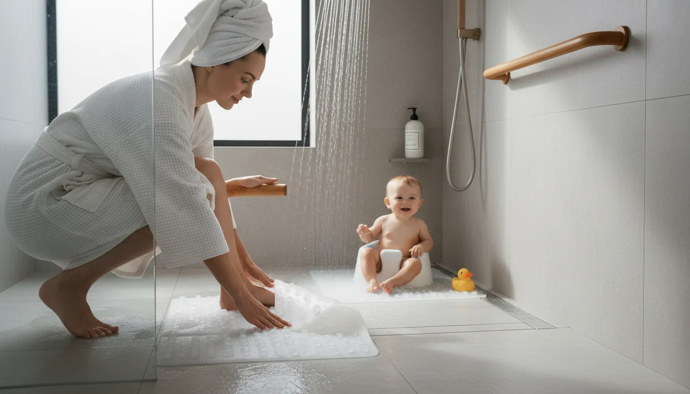 Tapis de douche antidérapants anti-moisissure: à privilégier - ambiance